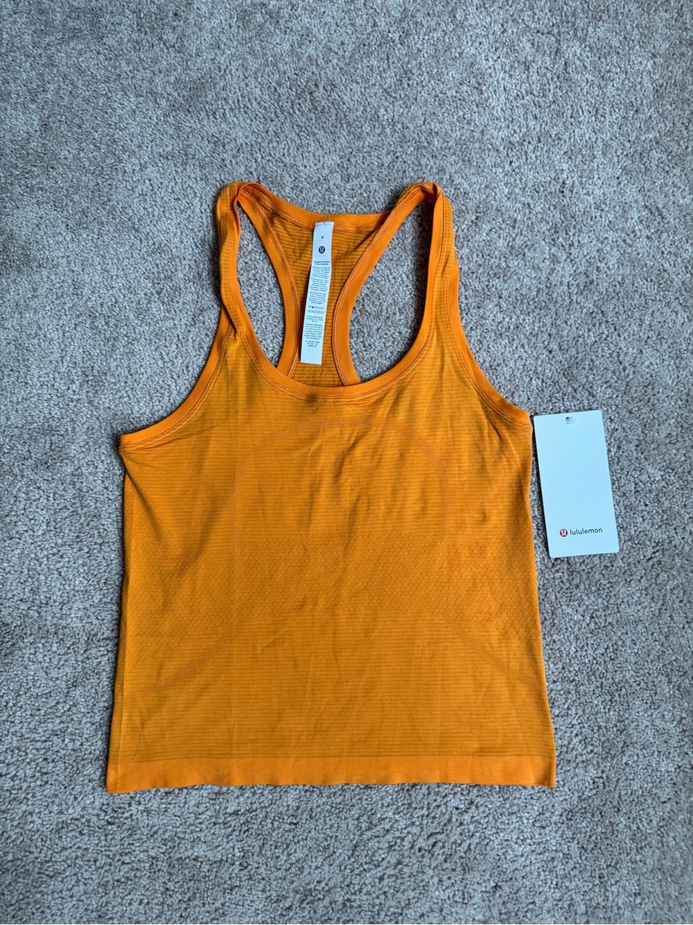 🍊 Lululemon Swiftly Tech Scoopneck Tank 2.0 *Race Size 6
